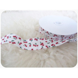 Schrägband mit Kirschen