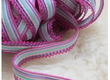 Gummiband Regenbogen pastell