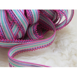 Gummiband Regenbogen pastell