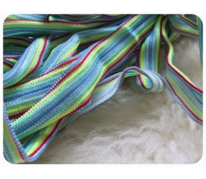 Gummiband grün neon blau rot