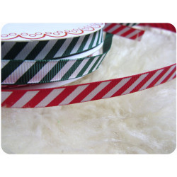 Gestreiftes Band Weihnachten