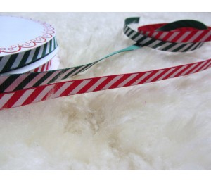 Gestreiftes Band Weihnachten