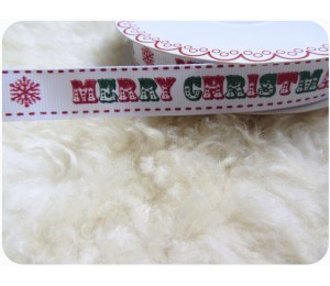 Borte Merry Christmas - retro - Vintage Schrift