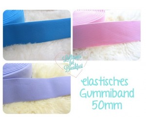 Elastisches Gummiband - 50mm