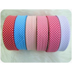 Schrägband dots gepunktet 25mm