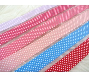 Schrägband dots gepunktet 25mm