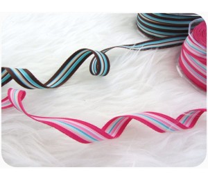 Ripsband - gestreift