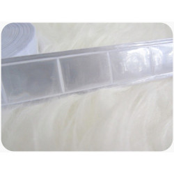 REFLEXBAND weiß 25mm