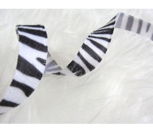 Samtband Zebra oder Leopard