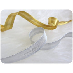 Schrägband silber oder gold