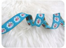 Webband Shabby Chic Rose türkis