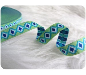 Green Diamond Webband Farbenmix