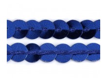 Paillettenborte 6mm blau