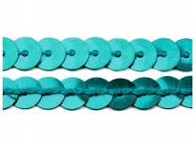 Paillettenborte 6mm türkis