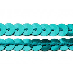 Paillettenborte 6mm türkis