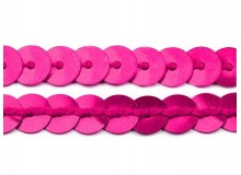 Paillettenborte 6mm pink
