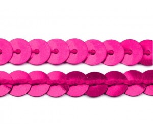Paillettenborte 6mm pink