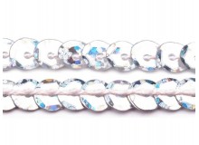 Paillettenborte 6mm silber Holo