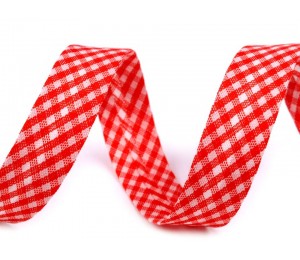 Schrägband Kariert Vichy