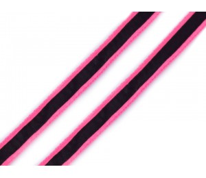 Kordel 8 mm pink reflektierend