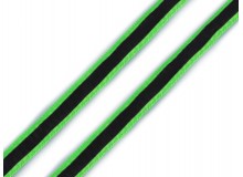 Kordel 8 mm grün reflektierend