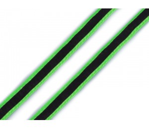 Kordel 8 mm grün reflektierend
