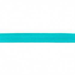 Jersey Schrägband 20mm türkis