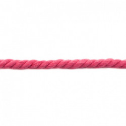 Gedrehtes Kordel 12mm Uni pink