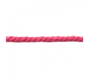 Gedrehtes Kordel 12mm Uni pink