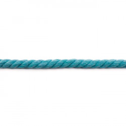 Gedrehtes Kordel 12mm Uni mint