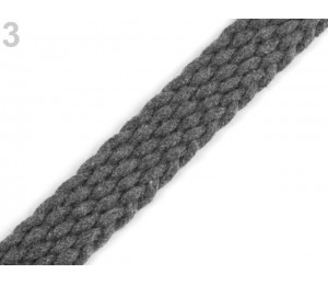 Gurtband geflochten für Taschengriffe Breite 20 mm