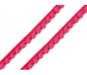 Bommelborte 11mm koralle