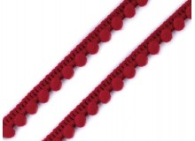 Bommelborte 11mm rot