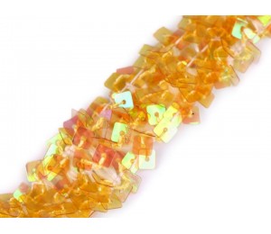 Paillettenborte Breite 25 mm elastisch