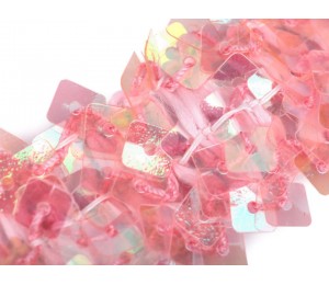 Paillettenborte Breite 25 mm elastisch