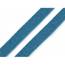 Flache Kordel 18 mm petrol blau