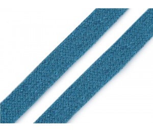 Flache Kordel 18 mm petrol blau