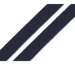 Flache Kordel 18 mm dunkelblau