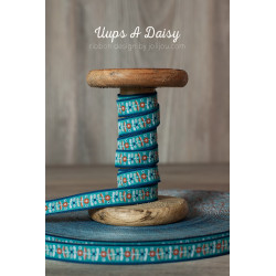 Webband Uups a daisy Jolijou - Farbenmix