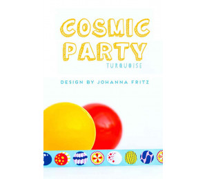 Webband - Cosmic Party Ostereier bunt