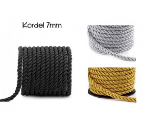 Kordel glossy Ø7 mm