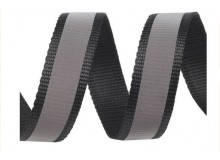 1m Gutband Breite 30 mm reflektierend schwarz