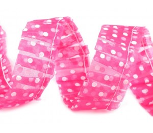 Rüschenborte Organza 20mm DOTS