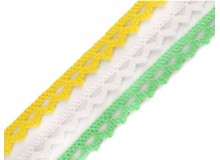 Klöppelspitze aus Baumwolle Mix Breite 10 mm