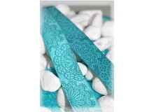Webband SpitzenWerk türkis blau