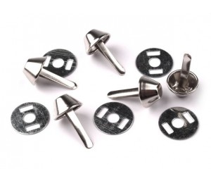 Taschenfüße silber - Kegel oder Rund