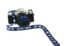 Webband Zeichensprache blau