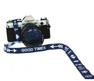 Webband Zeichensprache blau