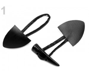 Knebelverschluss - Kunstleder