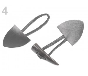 Knebelverschluss - Kunstleder